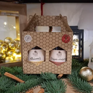 Akácméz és vegyes virágméz díszdobozban